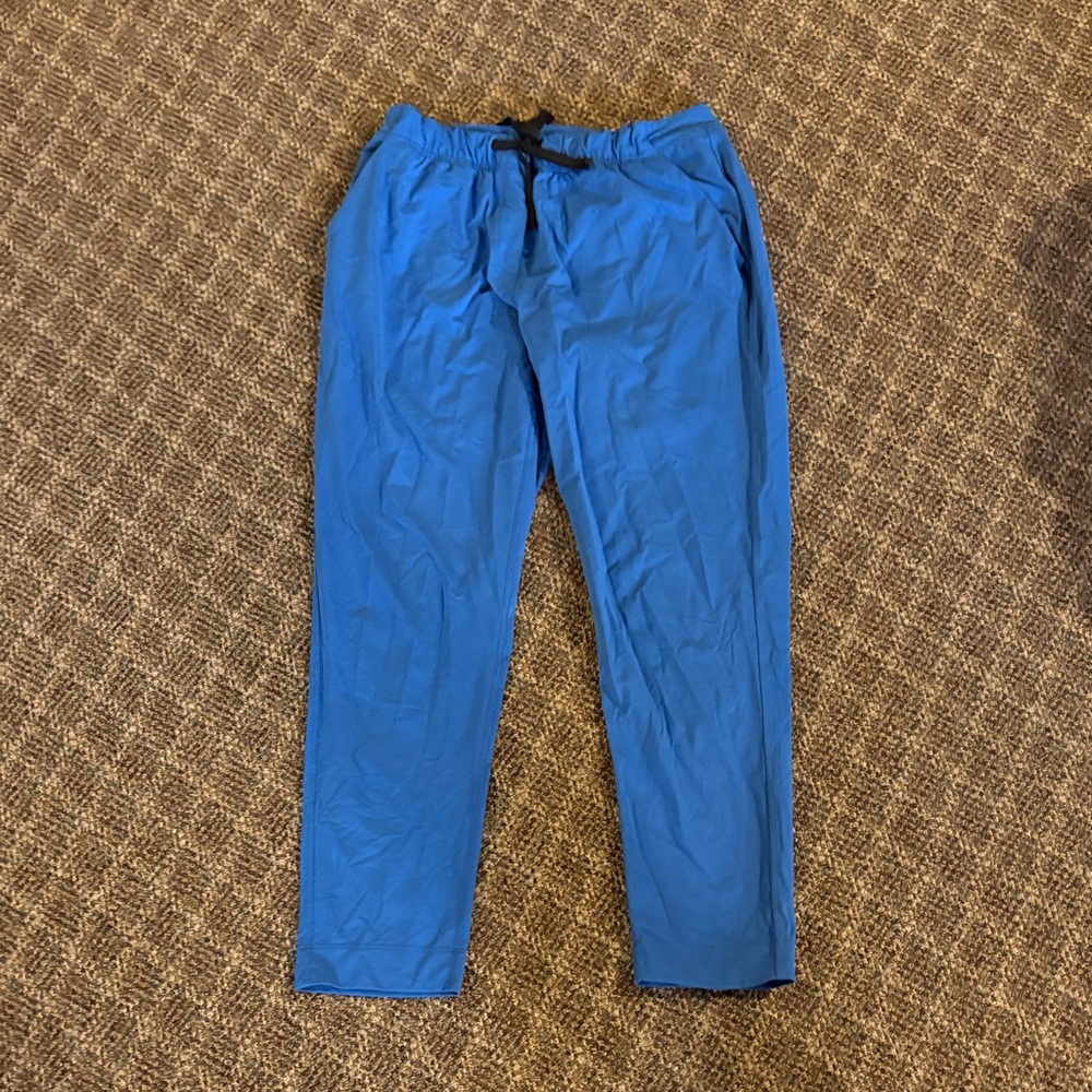 Lululemon Women’s Straight Leg Electric Blue Pants - Size 6